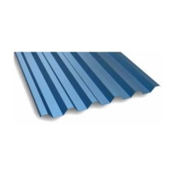 CHAPA PERFILADA AZUL 6000X1030X0.5MM (MG/30/206)